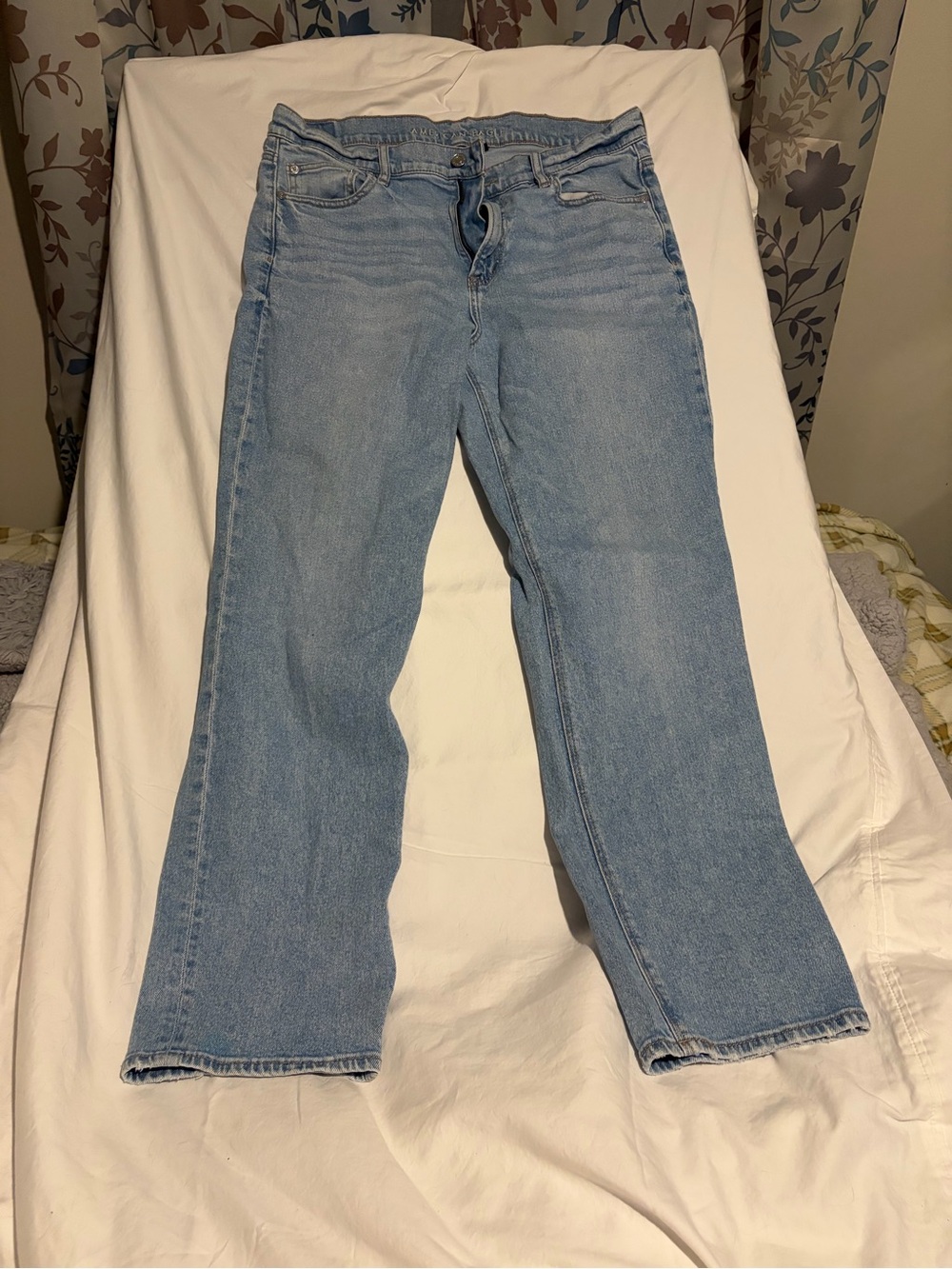 American Eagle Outfitters Light Blue Flare Jeans